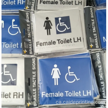 Personalitzeu els signes de braille ABS